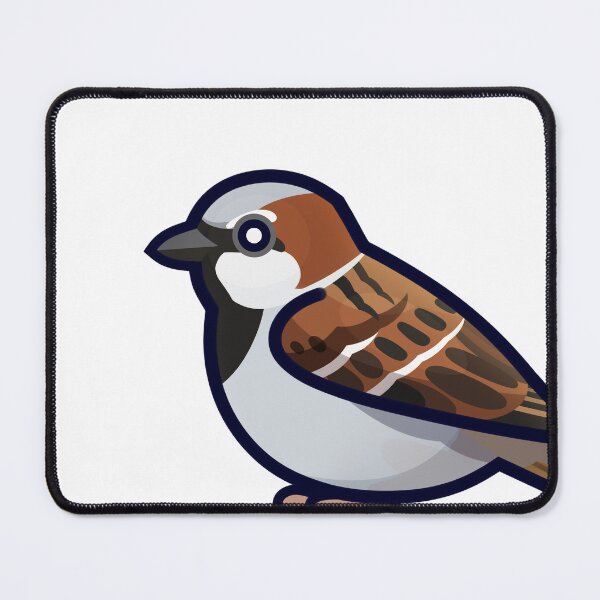 Item preview, House Sparrow (Left facing) designed and sold by mitsun.