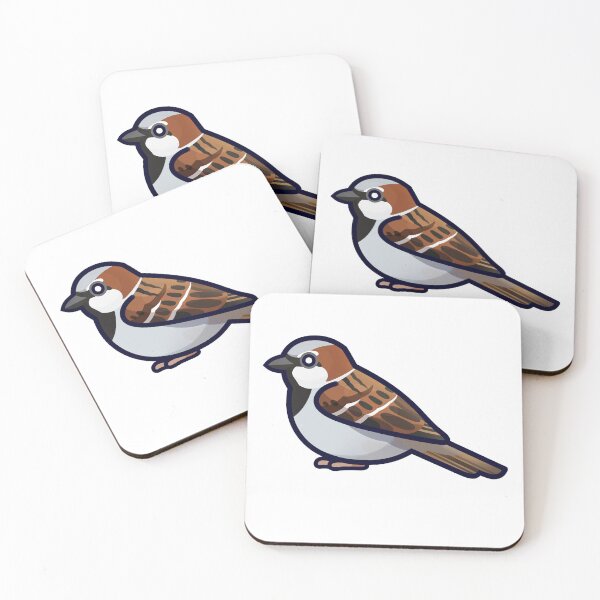 Item preview, House Sparrow (Left facing) designed and sold by mitsun.