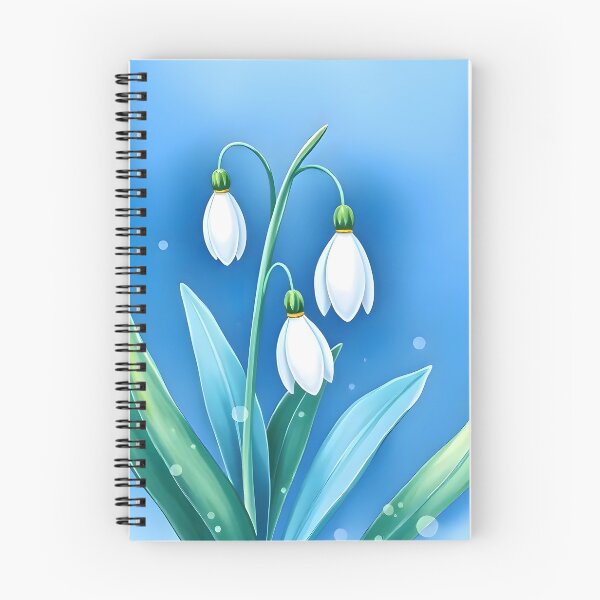 Item preview, Snow Drop Flower  designed and sold by GraphicsClub.