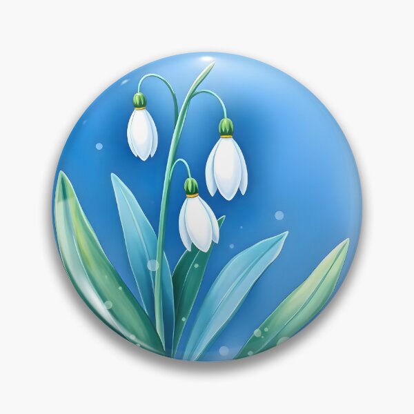 Item preview, Snow Drop Flower  designed and sold by GraphicsClub.