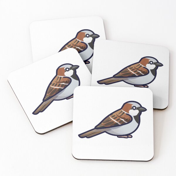Item preview, House Sparrow (Right facing) designed and sold by mitsun.