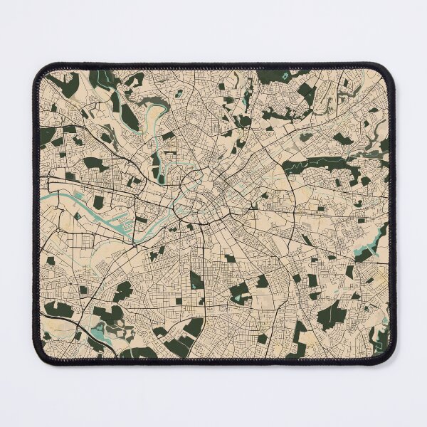 Item preview, Manchester City Map of England - Vintage designed and sold by deMAP.
