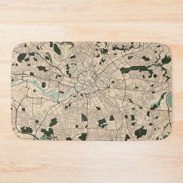 Item preview, Manchester City Map of England - Vintage designed and sold by deMAP.