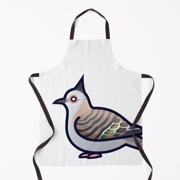 Item preview, Crested Pigeon (Left facing) designed and sold by mitsun.