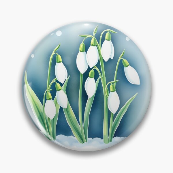 Item preview, Snow Drop Flower  designed and sold by GraphicsClub.