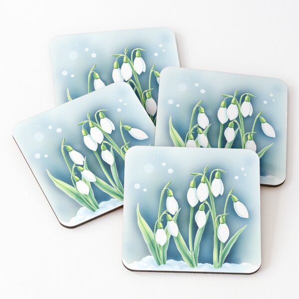 Item preview, Snow Drop Flower  designed and sold by GraphicsClub.