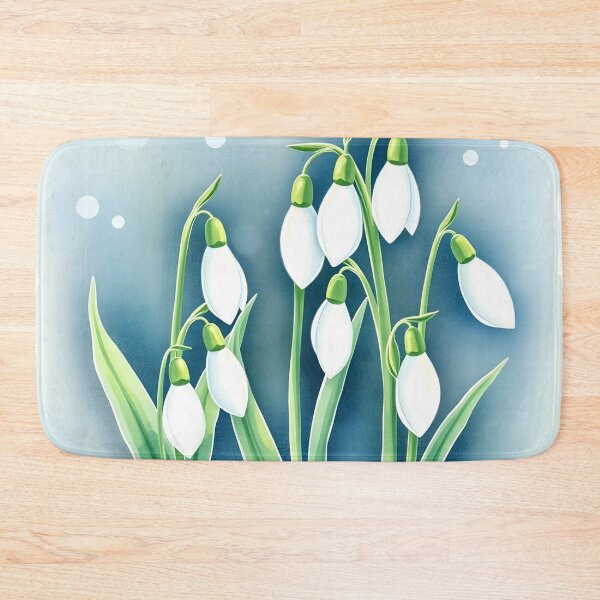 Item preview, Snow Drop Flower  designed and sold by GraphicsClub.