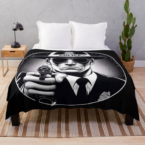 Item preview, Police Officer," "Comic Art," "Law Enforcement," and "Badge Design." designed and sold by thechoice1.