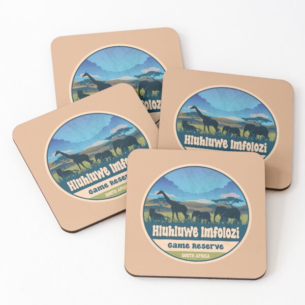 Item preview, Hluhluwe Imfolozi Game Reserve South Africa Safari Wildlife designed and sold by CynthiaGraphics.