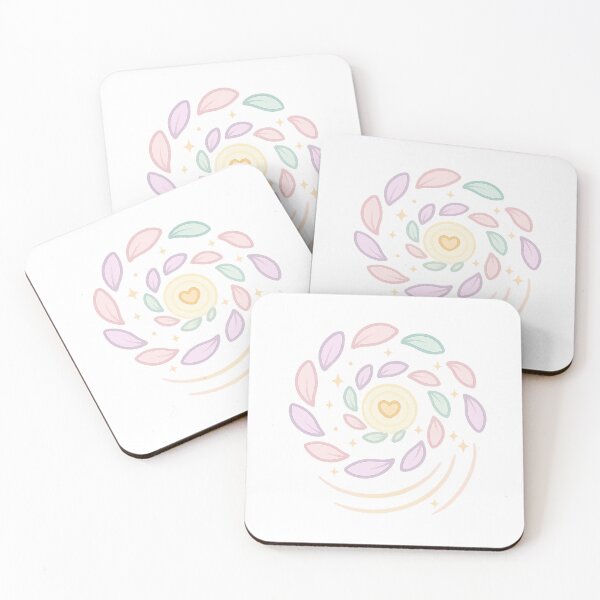 Item preview, Harmony Petal Spiral | Cute Energy Vortex Sticker | Pastel Floral Aesthetic | Spiritual Balance & Alignment designed and sold by HerDreamCodes.