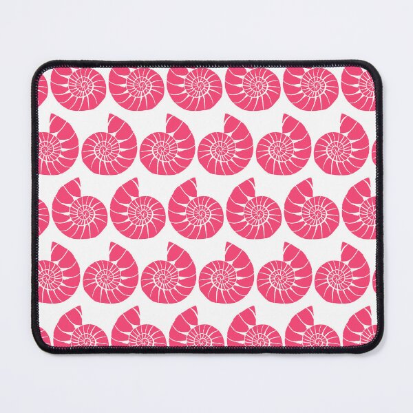 Item preview, Sea shells magenta pink on white designed and sold by LisaLeQuelenec.