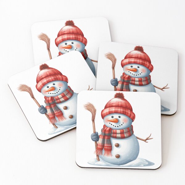 Item preview, Snowman Christmas Festive Holiday Cartoon designed and sold by CharlieDesings.