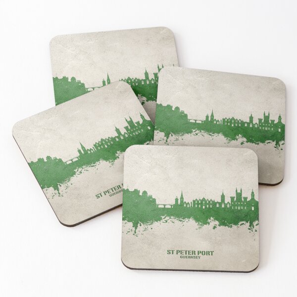 Item preview, St Peter Port Guernsey Channel Islands Skyline designed and sold by ArtPrints.