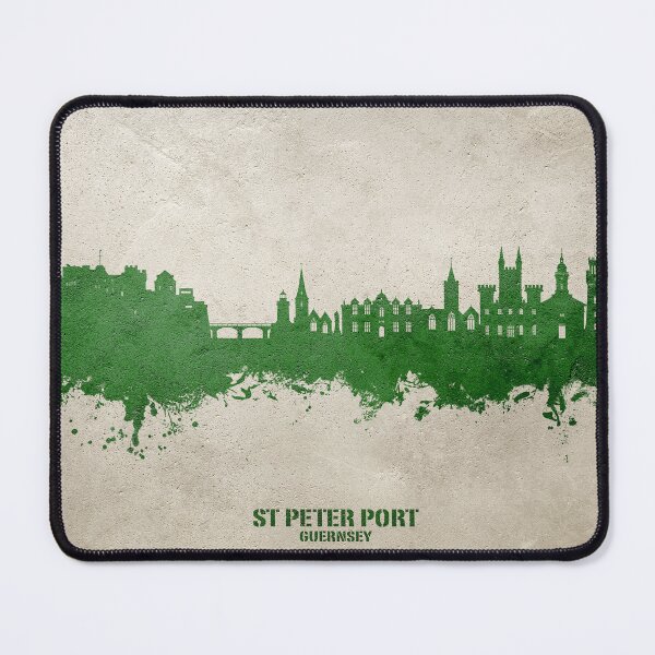 Item preview, St Peter Port Guernsey Channel Islands Skyline designed and sold by ArtPrints.