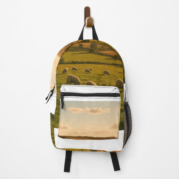Item preview, Campos dourados com ovelhas ao entardecer   designed and sold by Leonornature.