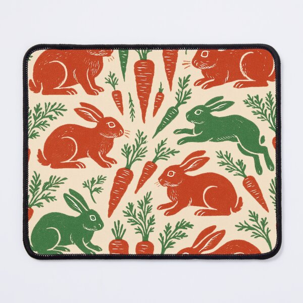 Item preview, Bunnies and Carrots designed and sold by FrictionMaxxing.