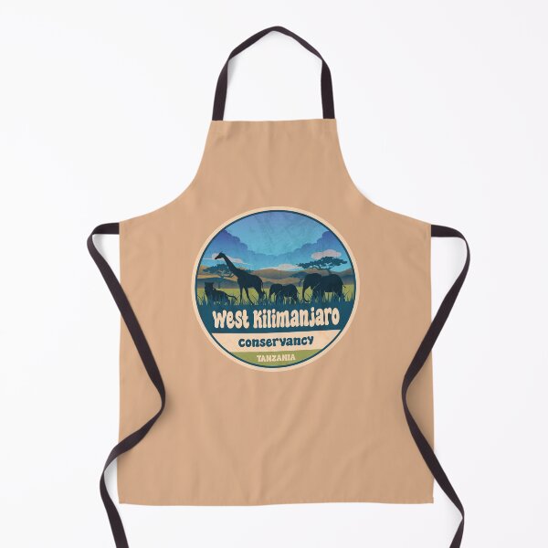 Item preview, West Kilimanjaro Conservancy Tanzania Safari Adventure Art designed and sold by CynthiaGraphics.