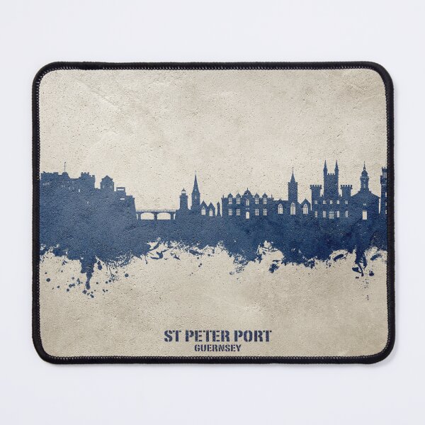 Item preview, St Peter Port Guernsey Channel Islands Skyline designed and sold by ArtPrints.