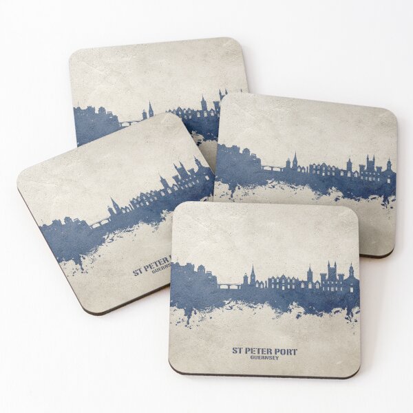 Item preview, St Peter Port Guernsey Channel Islands Skyline designed and sold by ArtPrints.