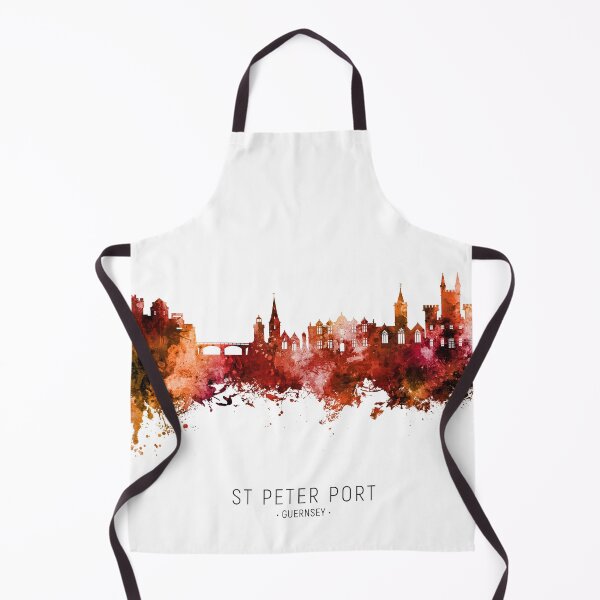 Item preview, St Peter Port Guernsey Channel Islands Skyline designed and sold by ArtPrints.