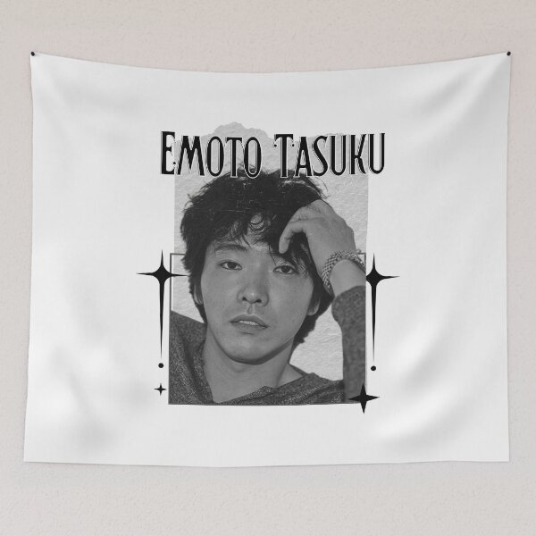 Item preview, Tasuku Emoto Japanese Actor Jdrama Japan Entertainment Scrapbook Collage Cozy Y2K Vintage Design designed and sold by HELL0WBELLO.