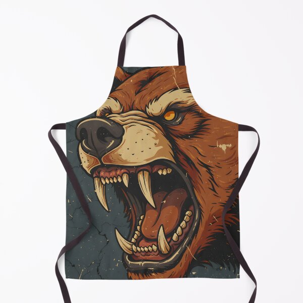 Item preview, A BEAR PAINTING ART ON THE WALL designed and sold by infinitearte.