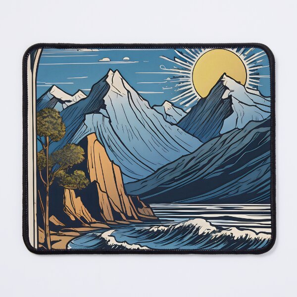 Item preview, The power of nature beneath the rising sun. designed and sold by MissYouONLY.