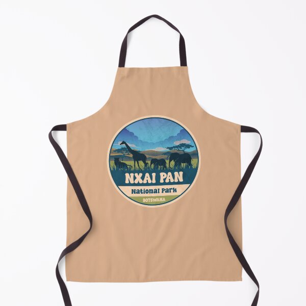 Item preview, Nxai Pan National Park Botswana Safari Adventure Art designed and sold by CynthiaGraphics.