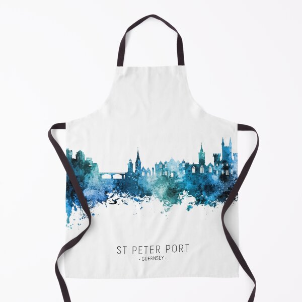Item preview, St Peter Port Guernsey Channel Islands Skyline designed and sold by ArtPrints.