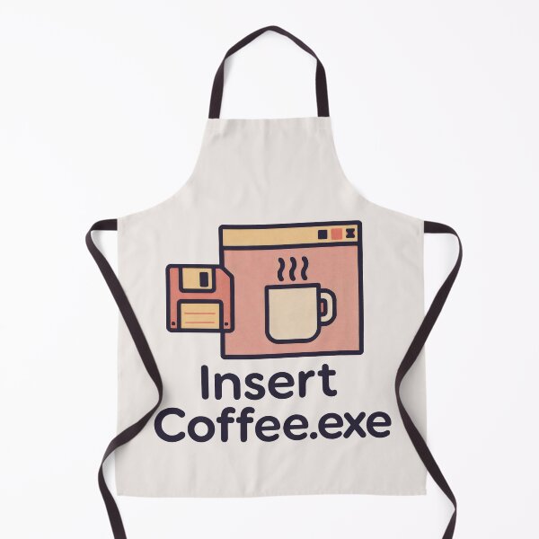 Item preview, Insert Coffee.exe Retro Pixel Design designed and sold by SplashTastic.