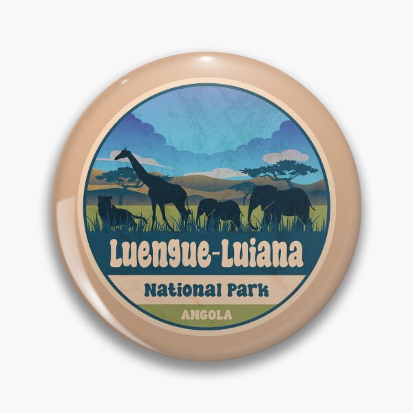 Item preview, Luengue Luiana National Park Angola Safari Adventure Art designed and sold by CynthiaGraphics.