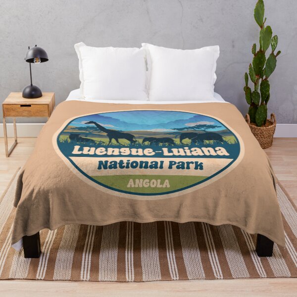 Item preview, Luengue Luiana National Park Angola Safari Adventure Art designed and sold by CynthiaGraphics.