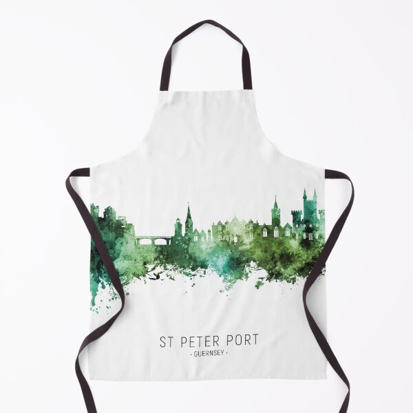 Item preview, St Peter Port Guernsey Channel Islands Skyline designed and sold by ArtPrints.