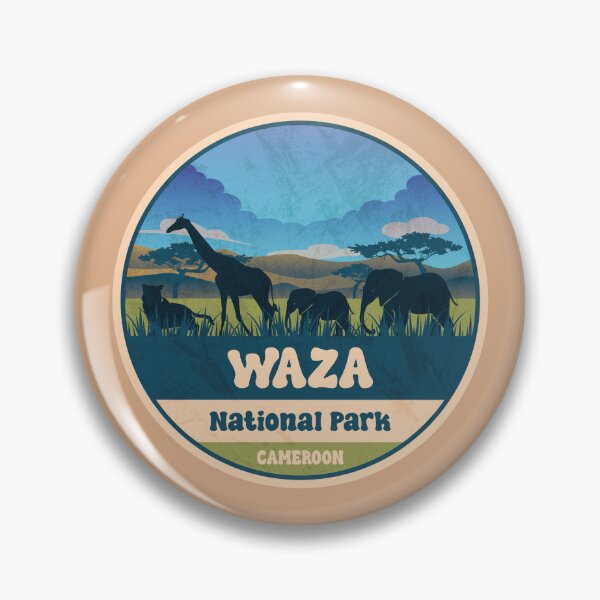 Item preview, Waza National Park Cameroon Safari Adventure Art designed and sold by CynthiaGraphics.