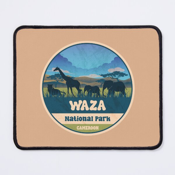 Item preview, Waza National Park Cameroon Safari Adventure Art designed and sold by CynthiaGraphics.