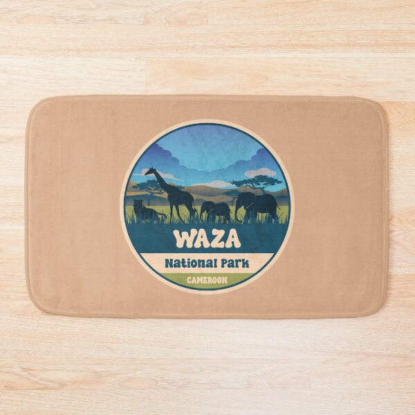 Item preview, Waza National Park Cameroon Safari Adventure Art designed and sold by CynthiaGraphics.