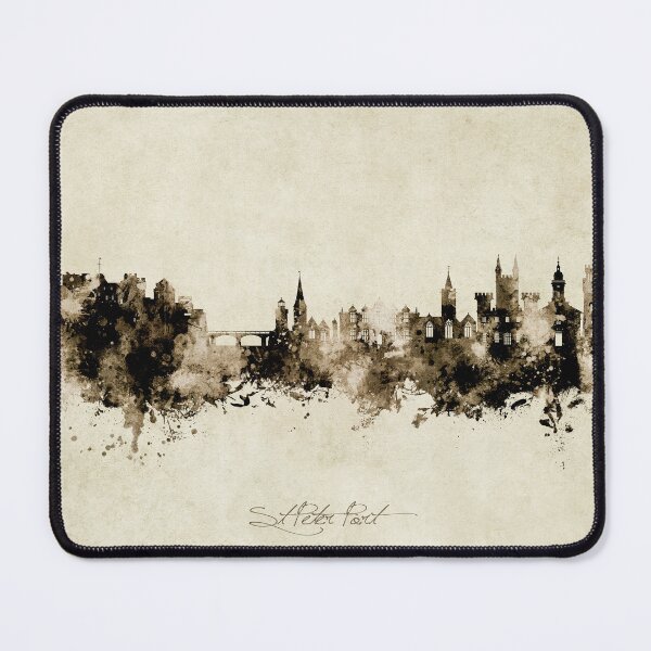 Item preview, St Peter Port Guernsey Channel Islands Skyline designed and sold by ArtPrints.
