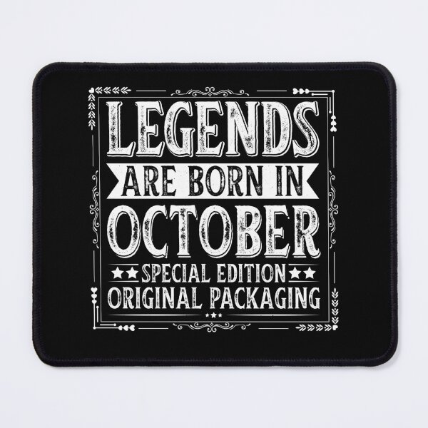 Item preview, Legends Are Born in October designed and sold by Lineer22.