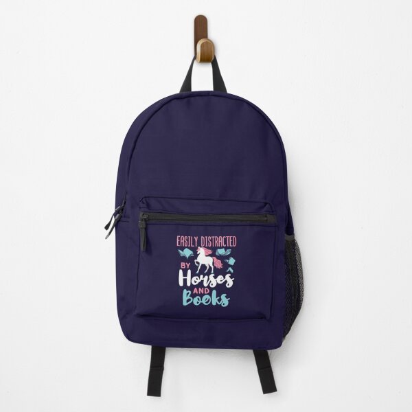 Item preview, Easily Distracted by Horses and Books designed and sold by jaygo.