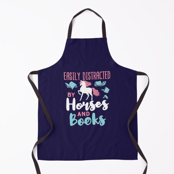 Item preview, Easily Distracted by Horses and Books designed and sold by jaygo.