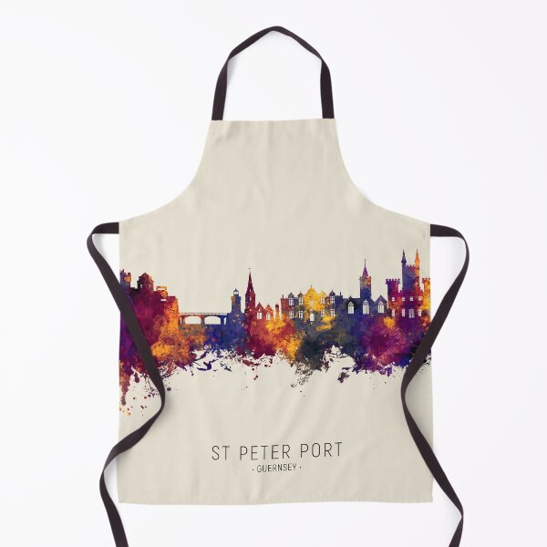 Item preview, St Peter Port Guernsey Channel Islands Skyline designed and sold by ArtPrints.