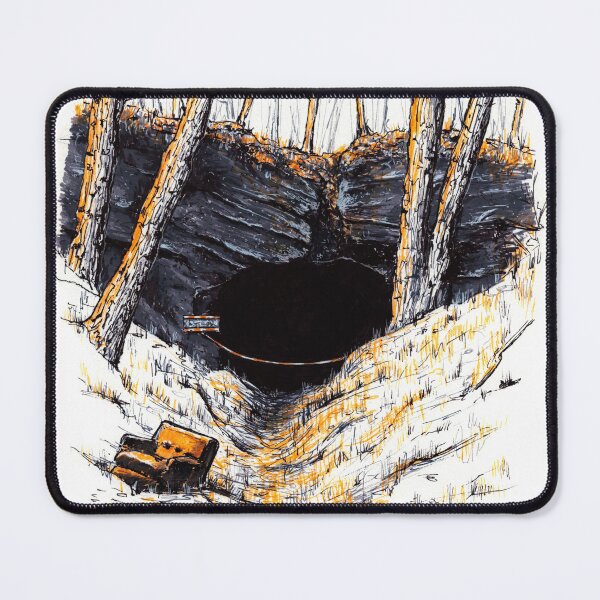 Item preview, Dark caves in Winden illustratrion designed and sold by Adam Wróbel.