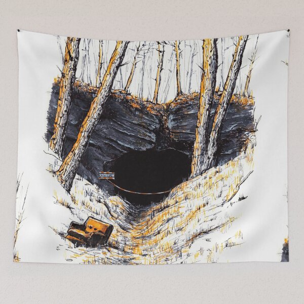 Item preview, Dark caves in Winden illustratrion designed and sold by Adam Wróbel.