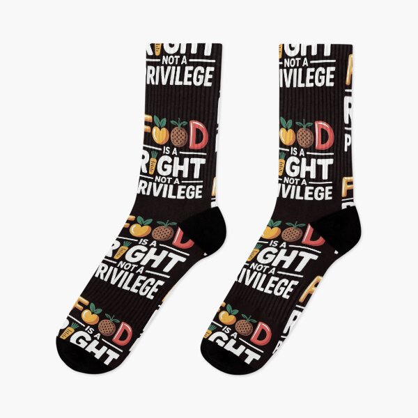 Item preview, Food Is a Right Not a Privilege – Human Rights Awareness Design designed and sold by Redgiant87x.