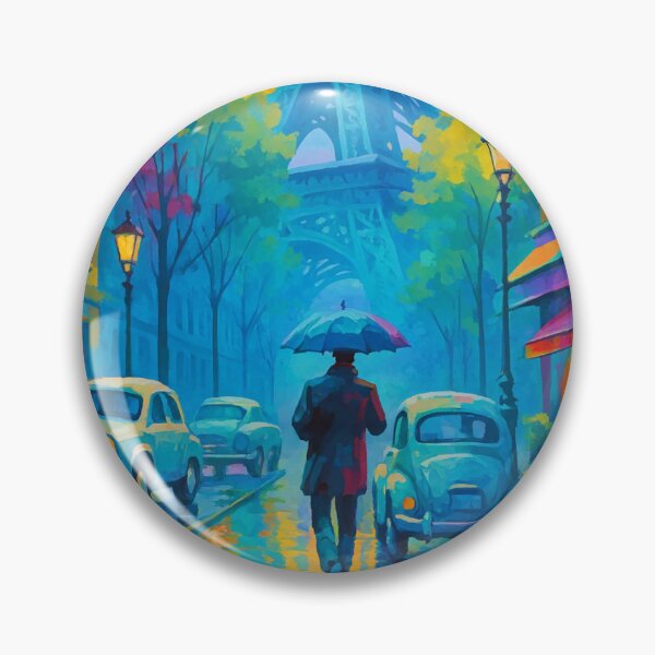 Item preview, Paris After the Rain – Vibrant City Reflections designed and sold by ArtesioByZaber.