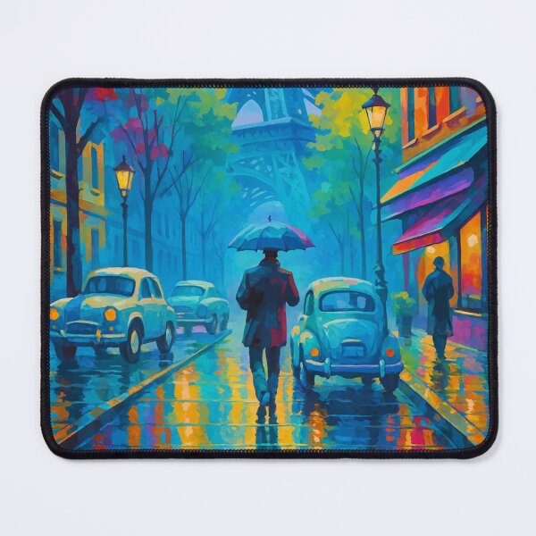 Item preview, Paris After the Rain – Vibrant City Reflections designed and sold by ArtesioByZaber.