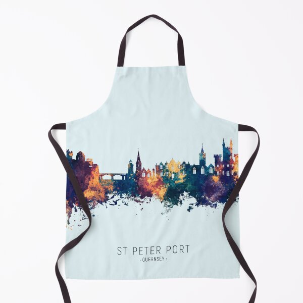 Item preview, St Peter Port Guernsey Channel Islands Skyline designed and sold by ArtPrints.