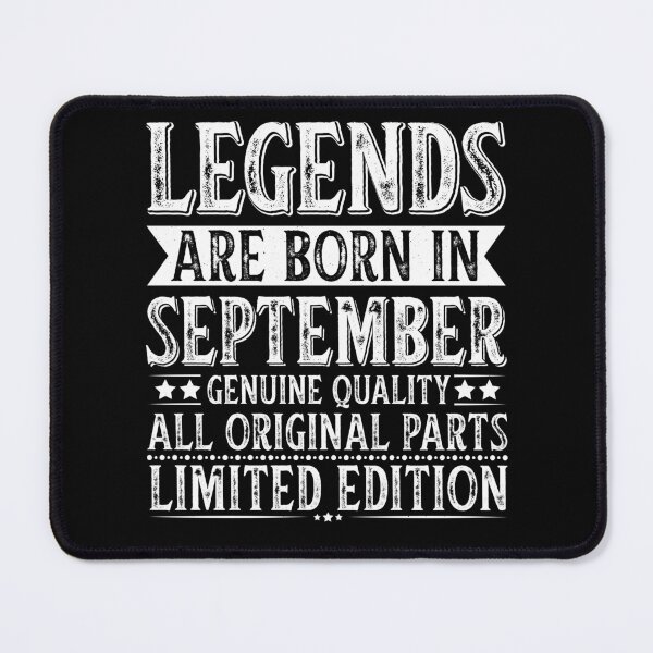 Item preview, Legends Are Born in September designed and sold by Lineer22.