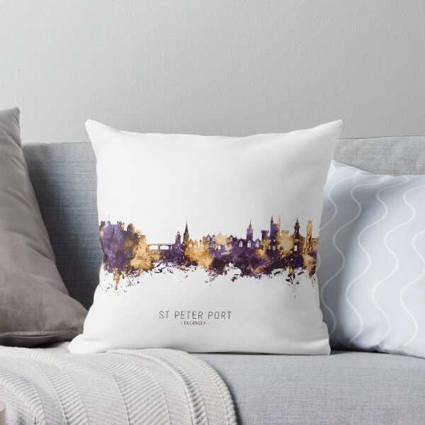 Item preview, St Peter Port Guernsey Channel Islands Skyline designed and sold by ArtPrints.
