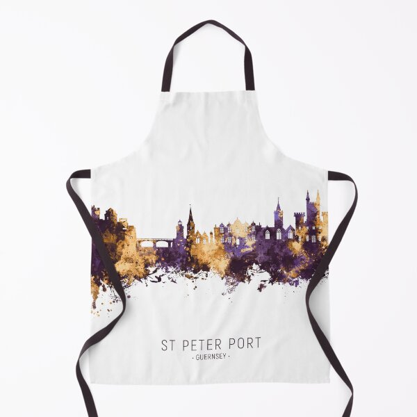 Item preview, St Peter Port Guernsey Channel Islands Skyline designed and sold by ArtPrints.